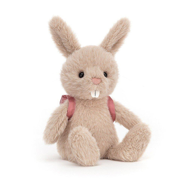 Bunny with Backpack Soft Toy