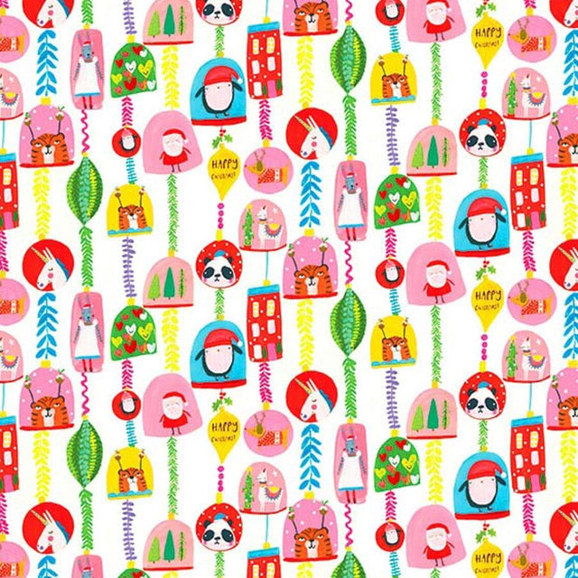 pink christmas gift wrap