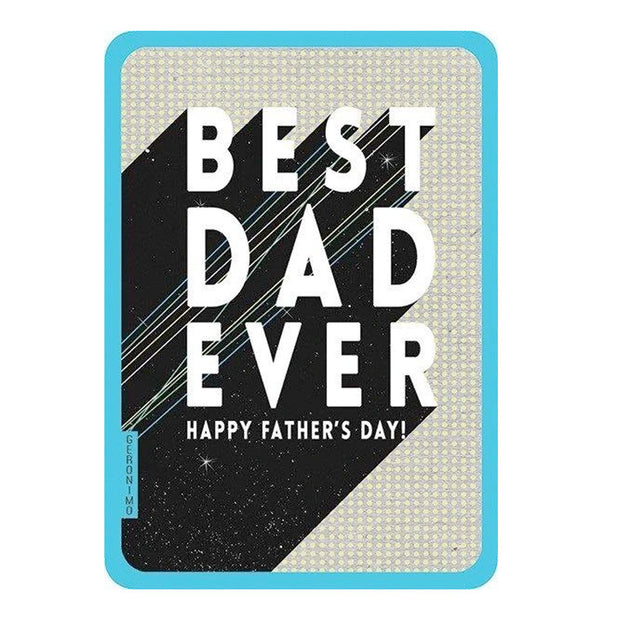 Best Dad Ever Father's Day Card
