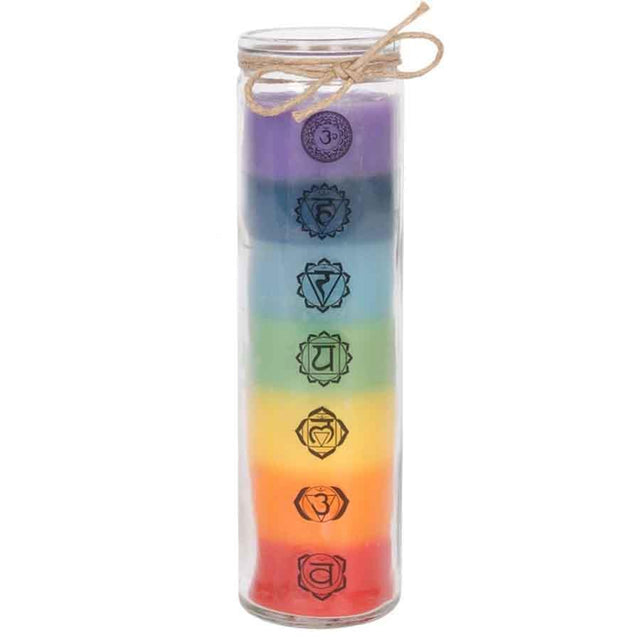 Tall Chakra Candle