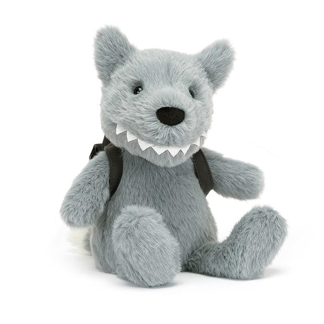 Backpack Wolf Soft Toy