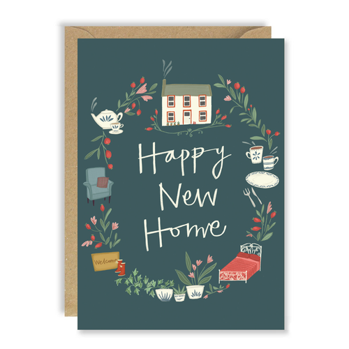 Happy New Home Greeting Card