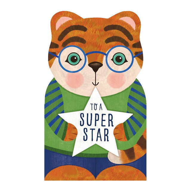 Superstar Tiger Greeting Card
