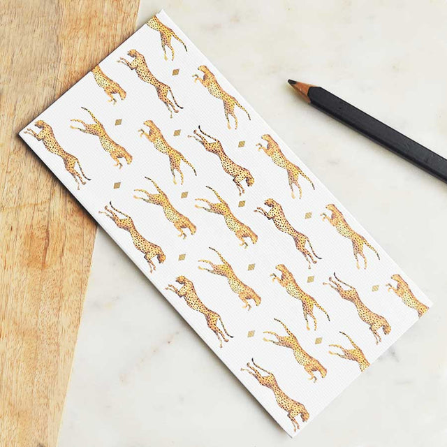 Cheetah Geometric Money Envelope