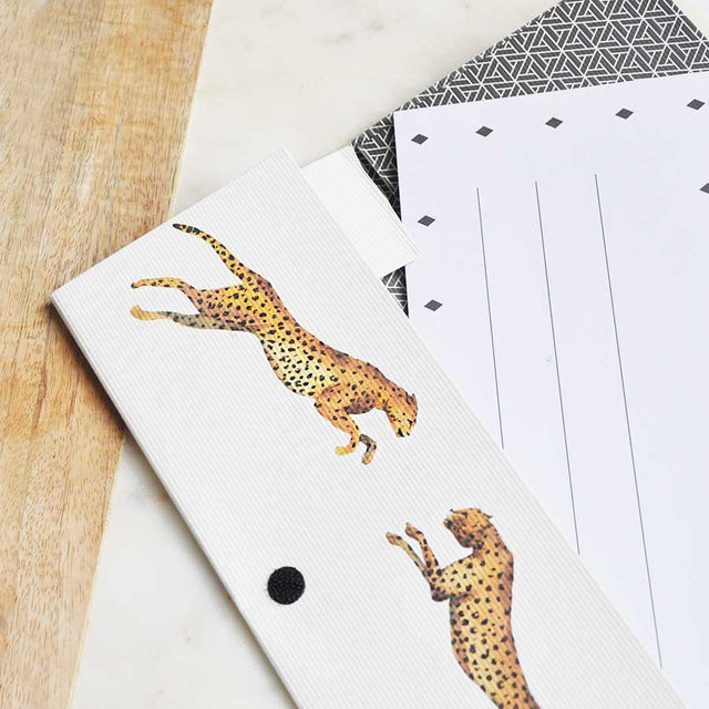 Cheetah Geometric Money Envelope