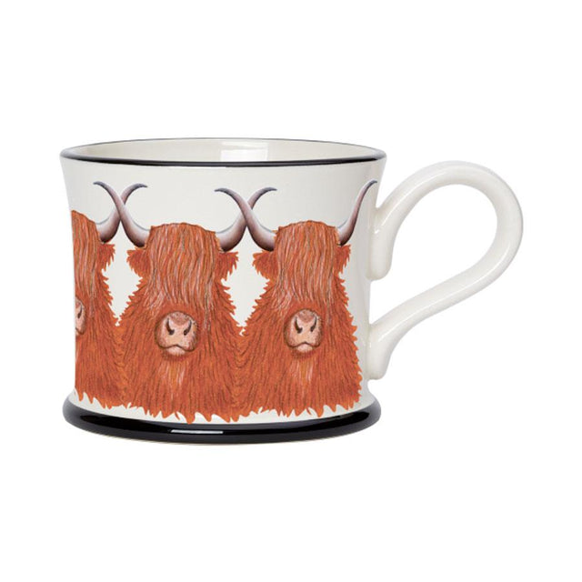 Highland Cow Cattle Ceramic Mug