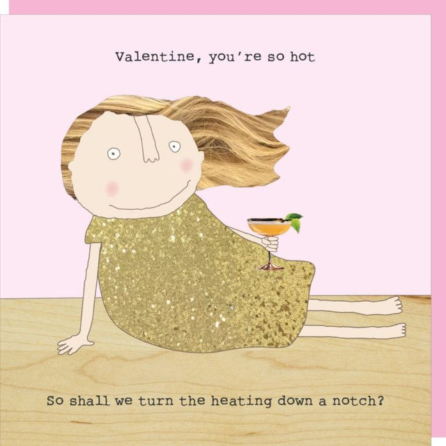 You're So Hot Valentine's Card