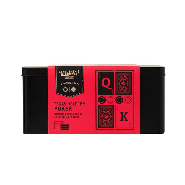 Poker Set in a Tin