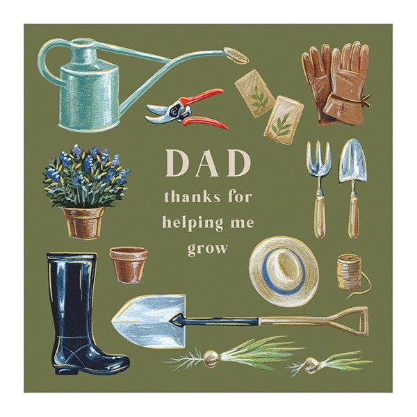 Dad Thank You for Helping Me Grow