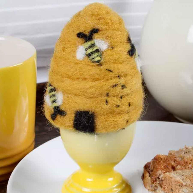 Beehive Felt Egg Cosy