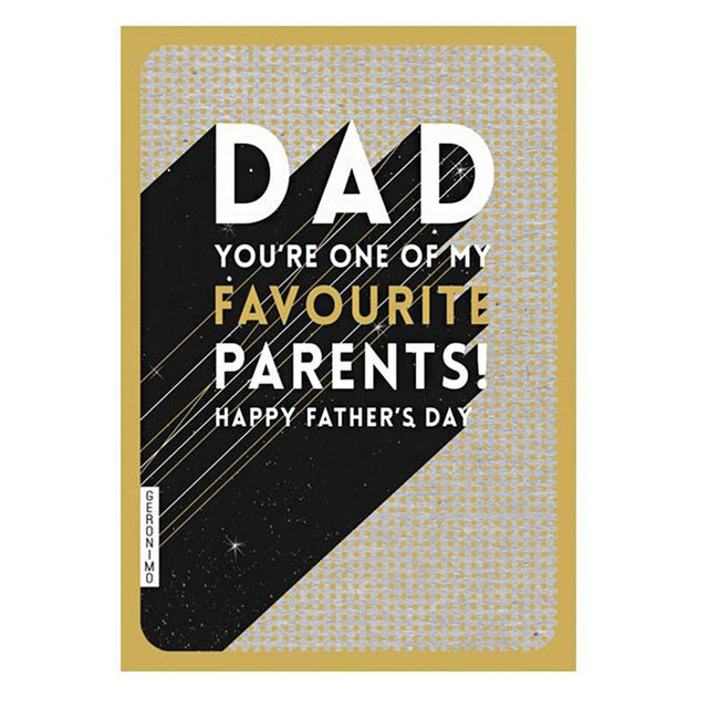 One Of My Favourite Father's Day Card