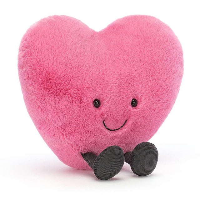 Large Amuseable Pink Heart Soft Toy