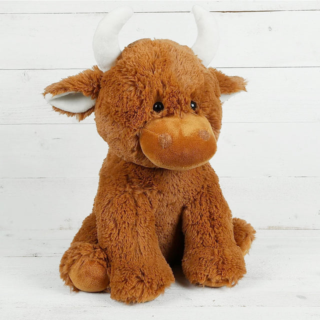 Large Highland Coo Soft Toy