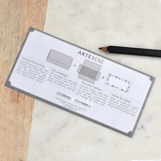 Cheetah Geometric Money Envelope