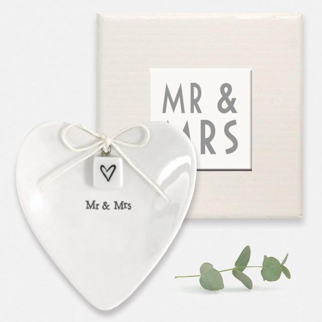 Mr & Mrs Wedding Ring Dish