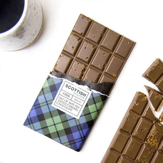 Isle of Skye Sea Salted Caramel Scottish Chocolate Bar