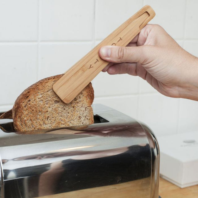 Toasty Bamboo Tongs