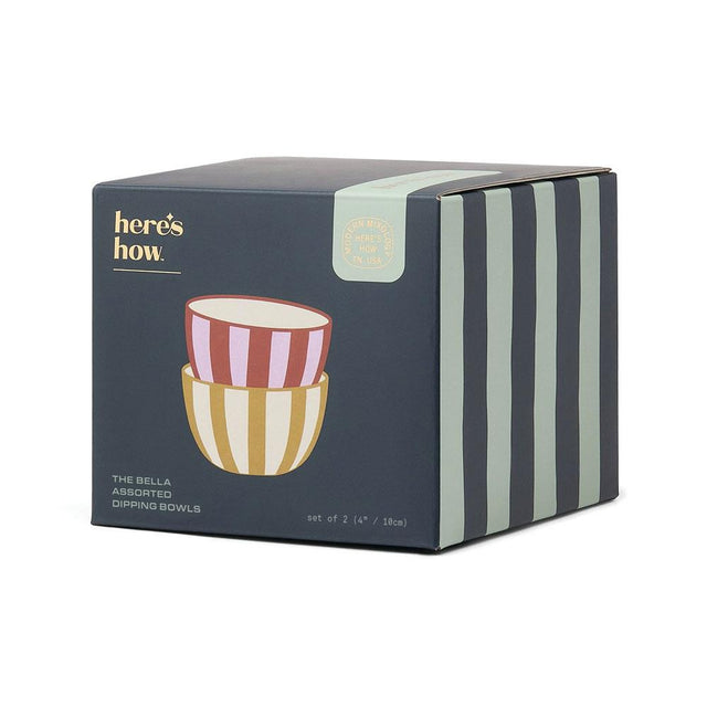 Ochre & Rust The Bella Dipping Bowls Set