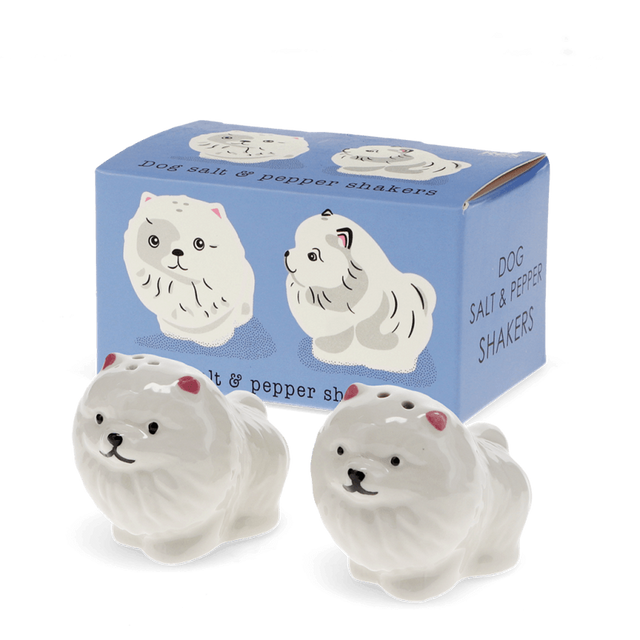 Dogs Ceramic Salt and Pepper Shakers