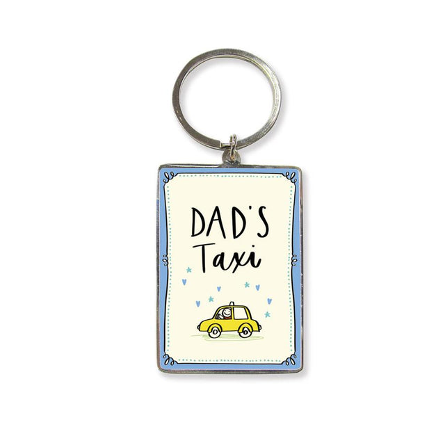 Dad's Taxi Keyring