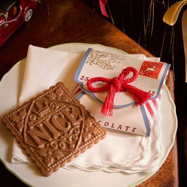 Nice Santa Letter Milk Chocolate Bar