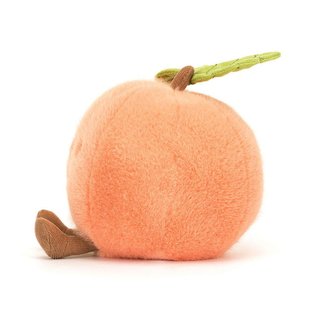 Jellycat Amuseables Peach Soft Toy Side View