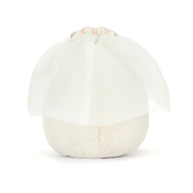 Jellycat Amuseable Boiled Egg Bride Soft Toy Back View