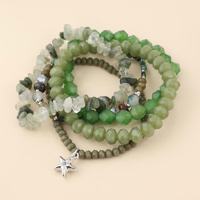 Misty Green Bracelet Stack
