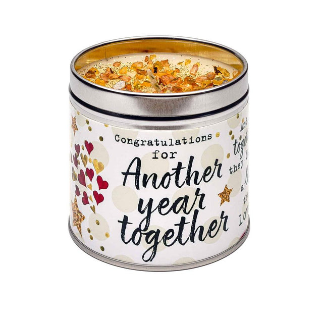 Another Year Together Candle Tin