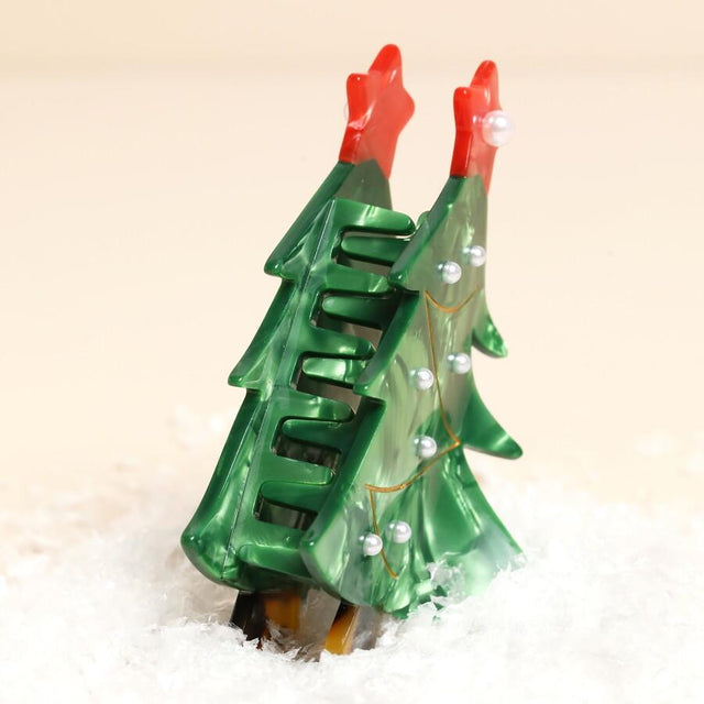 Christmas Tree Hair Clip