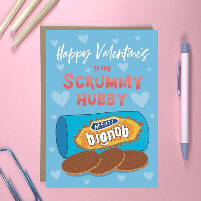 Hob Nob Big Nob Husband Valentine's Day Card