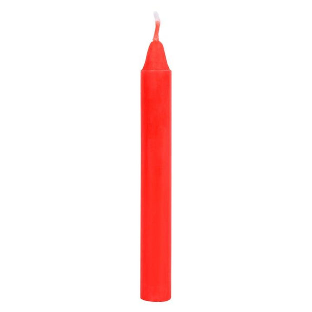Red Wax Spell Candles Set