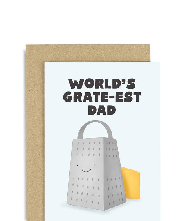 World's Grate-est Dad Card