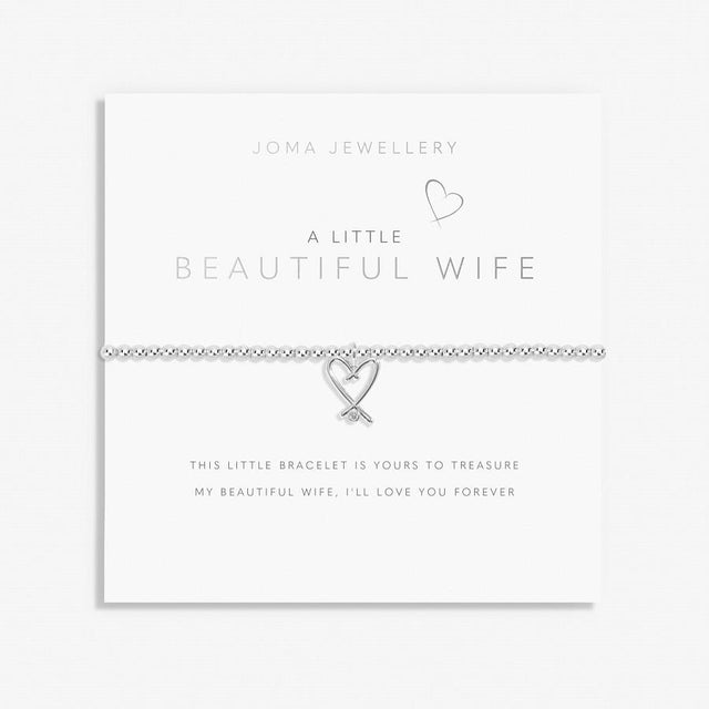 Joma Jewellery A Little Beautiful Wife Charm Bracelet