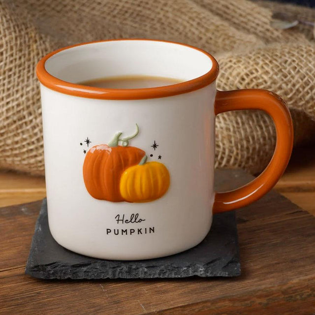 Hello Pumpkin Stoneware Mug