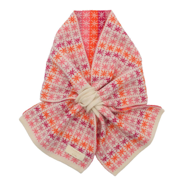 Pink Stars Pull Through Scarf