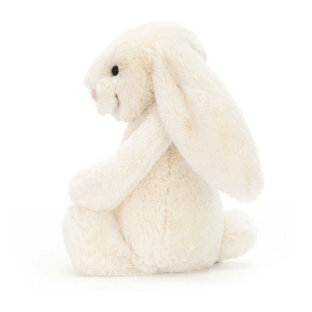 Jellycat Bashful Cream Bunny Original Medium Side Facing