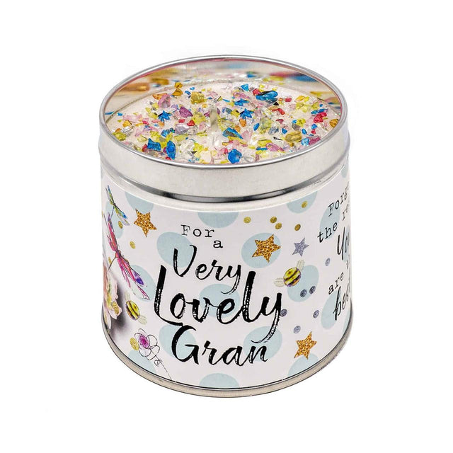 Lovely Gran Candle Tin