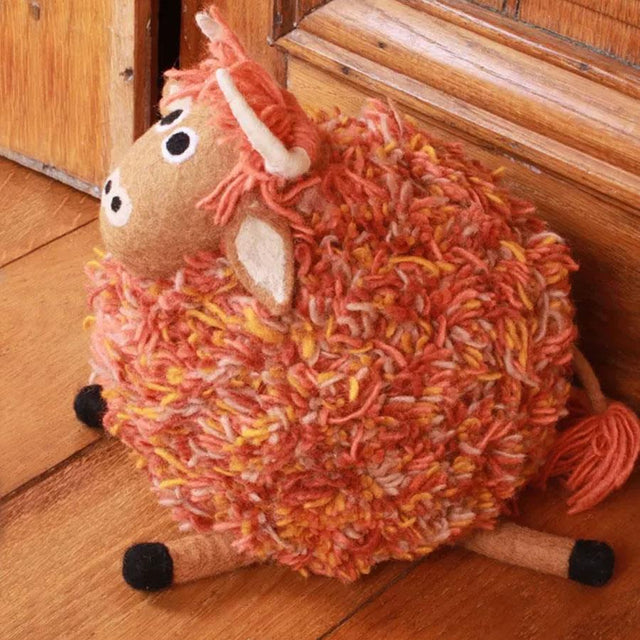 Duncan Highland Cow Doorstop