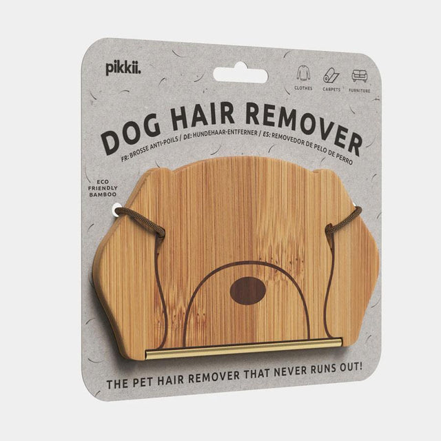 Bamboo Dog Hair Remover with Baking Card