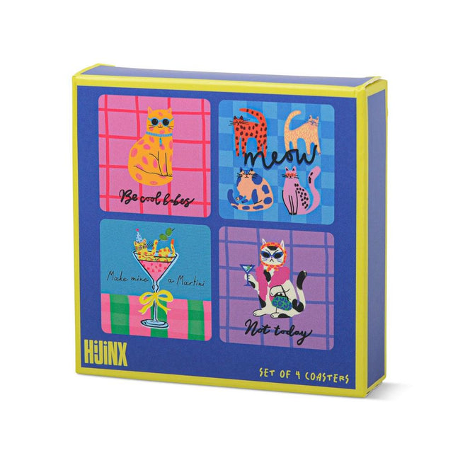 The Cat Lover Coasters Set