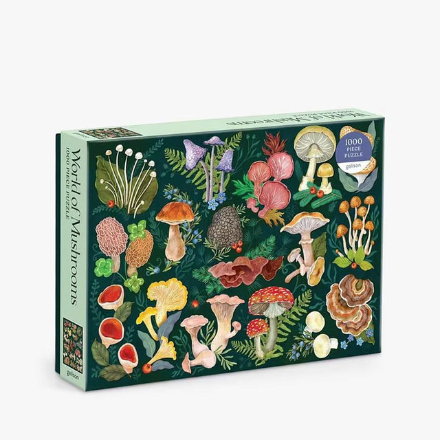 World of Mushrooms Jigsaw Puzzle