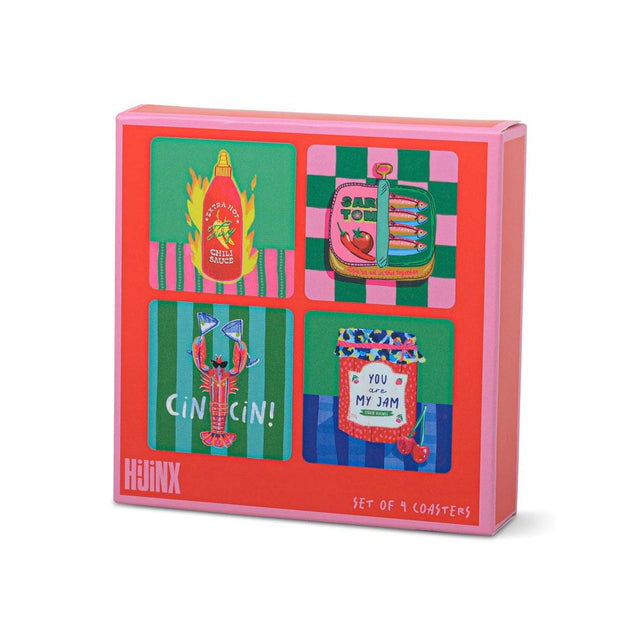 The Foodie Coasters Set