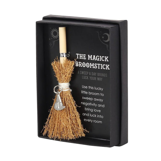 Witch Hat Mini Broomstick