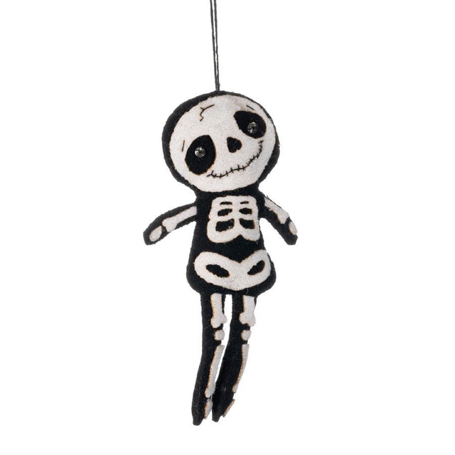 Sholess Joe Mr Bones Felt Hanging Decoration