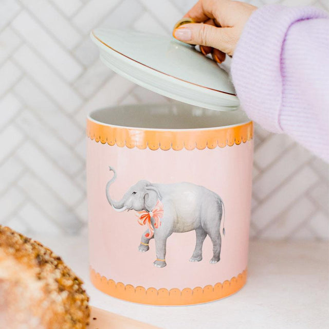 Yvonne Ellen Elephant Munchies Bisquit Jar