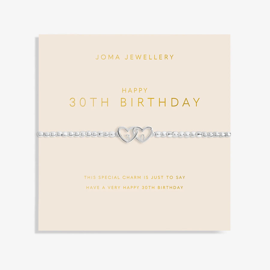 Joma jewellery 30th hot sale birthday bracelet