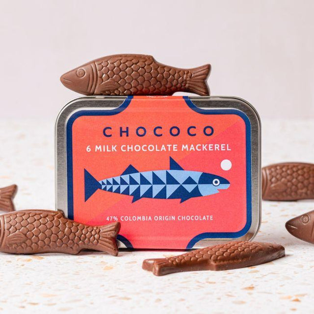 Milk Chocolate Mackerel Tin