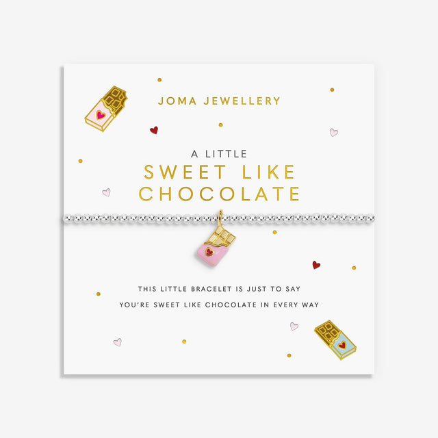 A Little Vibes Sweet Like Chocolate Charm Bracelet