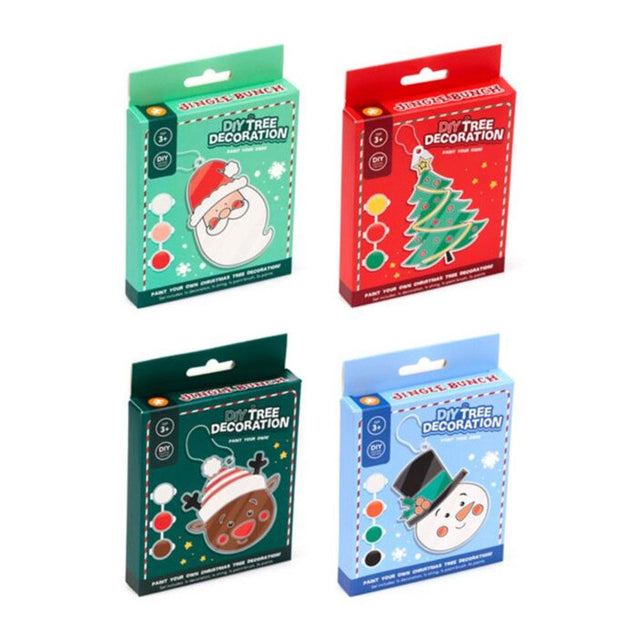 Paint Your Own Christmas Decoration - Assorted Motifs